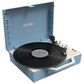 Victrola Re-Spin Sustainable Bluetooth Suitcase Record Player and Cleaning Kit in Blue, , large