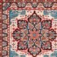 Safavieh Riviera 4"5" x 6" Blue and Beige Area Rug, , large