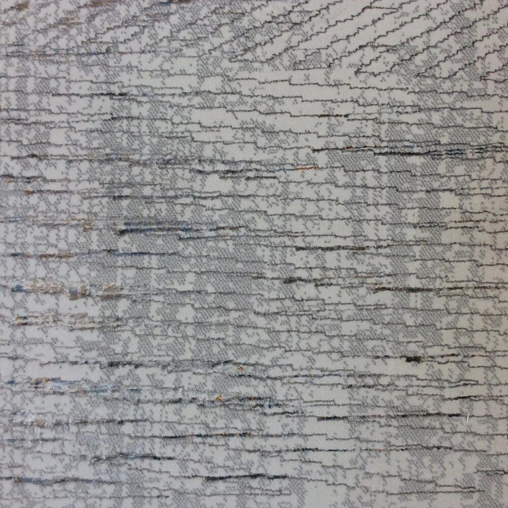 Kas Oriental Rugs Inspire Parker 2&#39;2&quot; x 6&#39;11&quot; Ivory and Grey Runner, , large