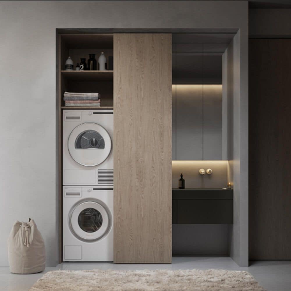 ASKO Classic 4.1 Cu. Ft. Front Load Heat Pump Tumble Electric Dryer in White, , large