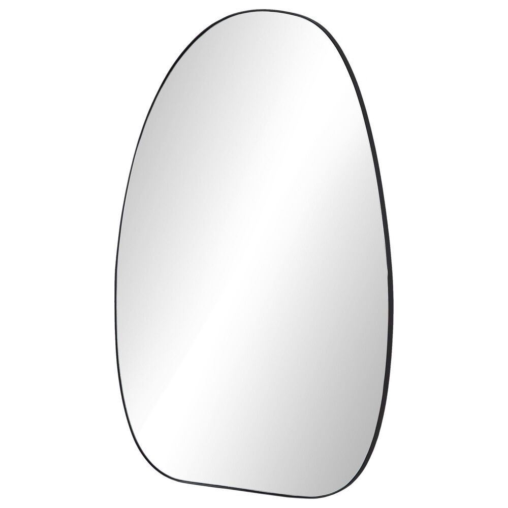 Four Hands Asher Contour Mirror in Gunmetal, , large