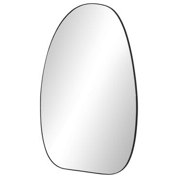 Four Hands Asher Contour Mirror in Gunmetal, , large