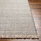 Surya Sara Gray, Brown, Black, Cream and Dark Brown 10" x 14" Area Rug, , large