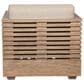 Armen Living Vivid 4-Piece Patio Conversation Set in Eucalyptus/Taupe, , large