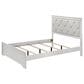 Crown Mark Amalia Full Bed with Nightstand in White, , large