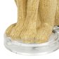 Maple and Jade Polystone Glam Table Lamp in Gold, , large