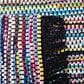 Safavieh Montauk 6" x 9" Black and Pink Area Rug, , large