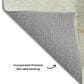 Dalyn Rug Company Ravenna RN9 3" x 5" Putty Area Rug, , large