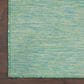 Nourison Positano 8" x 10" Blue and Green Indoor/Outdoor Area Rug, , large