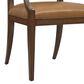 Hooker Furniture Archives Arm Chair with Dark Blond Upholstered in Classic Walnut, , large