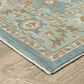 Oriental Weavers Maeve MAE02 Blue and Rust 3"3" x 5" Area Rug, , large