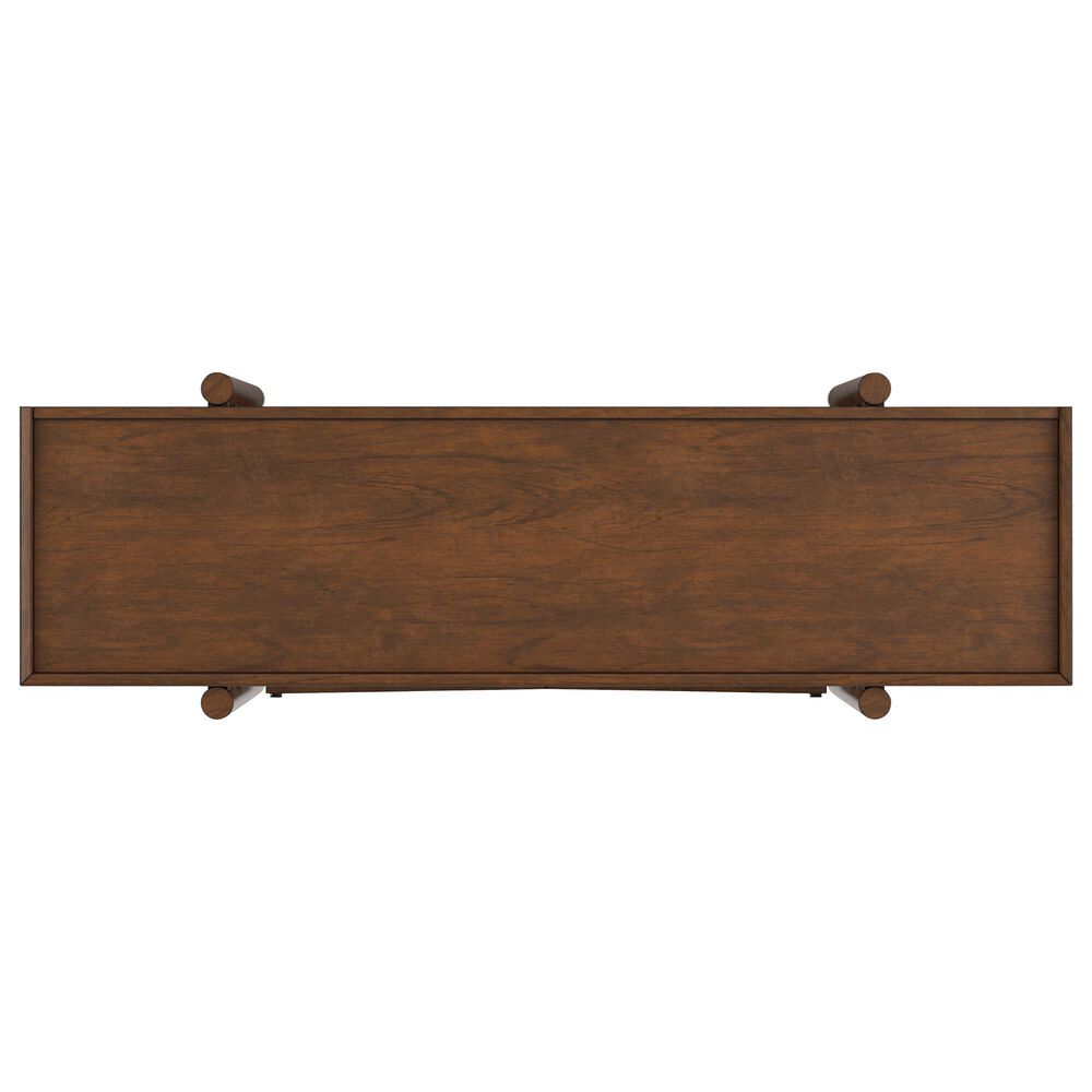 Ashley Lyncott 70" Bookcase in Brown, , large