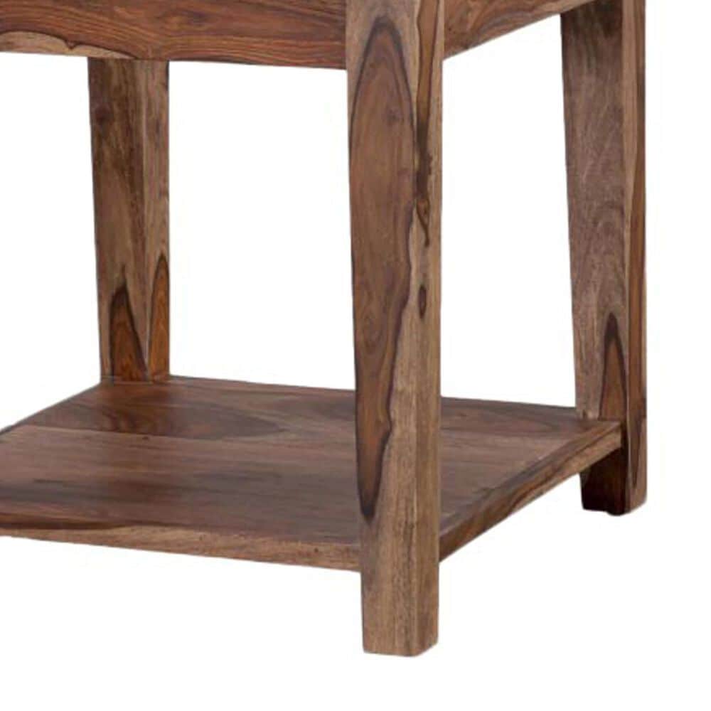 Porter Design Sonora Harvest End Table in Natural Sheesham, , large