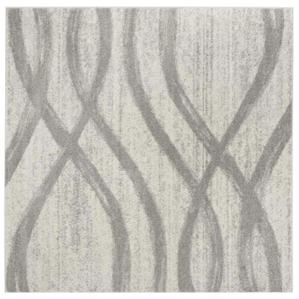 Safavieh Adirondack ADR125C 4&#39; Square Cream and Gray Area Rug, , large