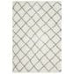Safavieh Dallas Shag SGD258J-5 5"1" x 7"6" Ivory/Seafoam Area Rug, , large