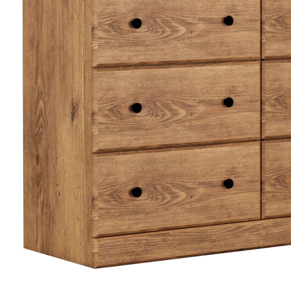Lemoore Essentials 45" 6-Drawer Dresser Only in Saratoga Pine, , large