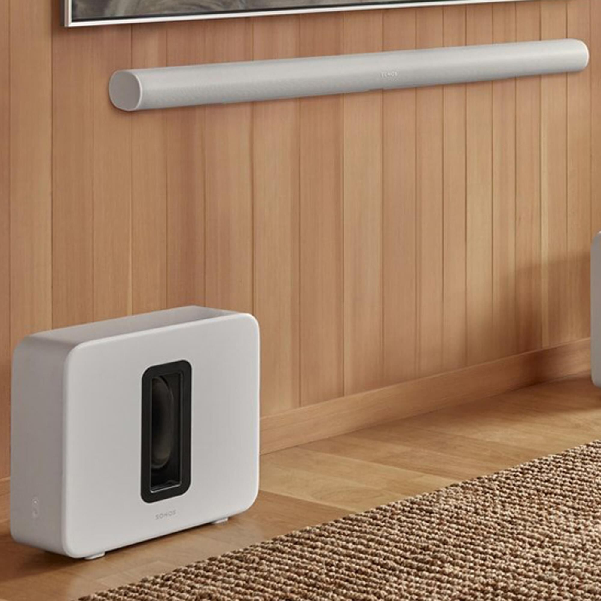 セット　Sonos Arc SONOS SUB　ホワイト Sonos Ultimate Immersive Set with Arc Ultra Soundbar, Sub 4