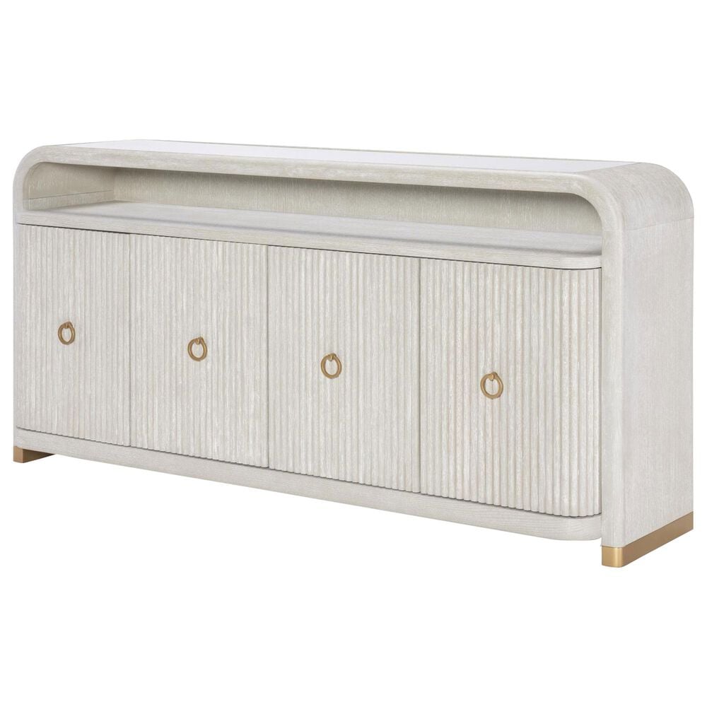 Legacy Classic Furn Direct Shp Miramar Credenza in Oyster and Brass, , large