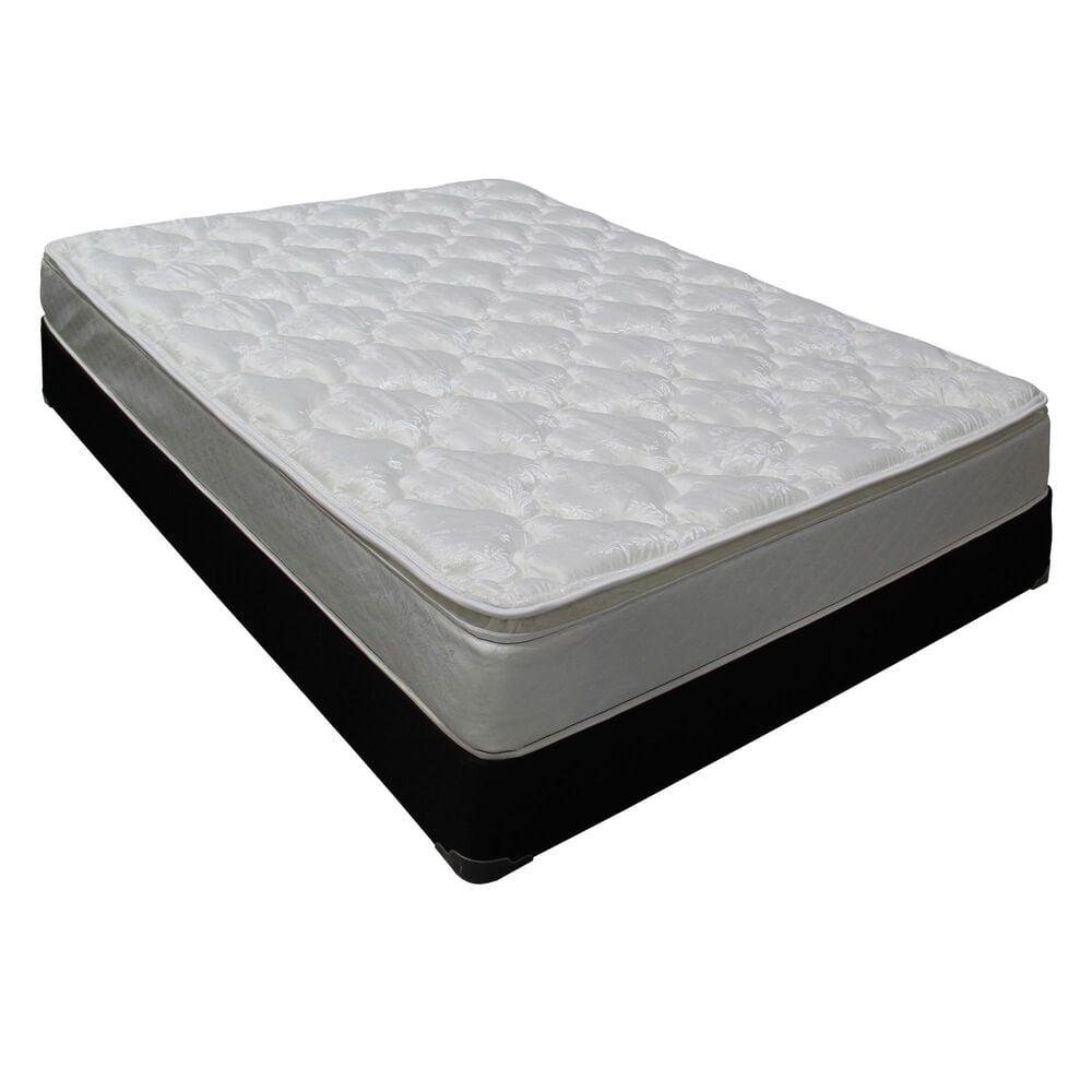 Omaha Bedding Celebrity Pillow Top Plush Queen Mattress, , large