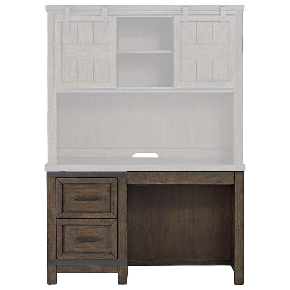 Belle Furnishings Thornwood Hills Student Desk in Rock Beaten Gray, , large