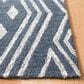 Safavieh Micro-Loop 2"3" x 7" Navy and Blue Runner, , large