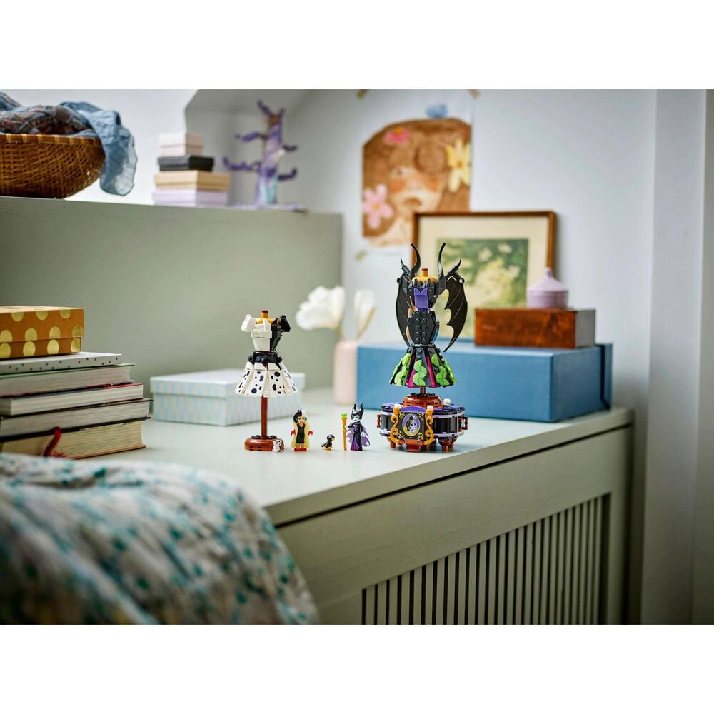 LEGO Disney Maleficent and Cruella Dresses Building Set, , large