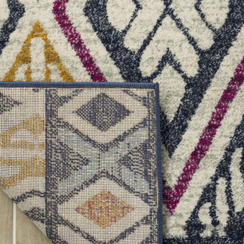 Safavieh Evoke EVK286N 3&#39; x 5&#39; Navy and Ivory Area Rug, , large