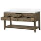 Lexora Home Norwalk 60" Double Bathroom Vanity in Grey Oak with White Cultured Marble Top and Rectangle Sink, , large