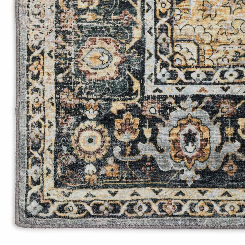 Dalyn Rug Company Jericho JC2 2&#39;6&quot; x 12&#39; Pewter Indoor/Outdoor Runner, , large