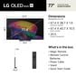 LG 77" Class C6H Series OLED evo AI 4K Ultra HD in Black - Smart TV, , large