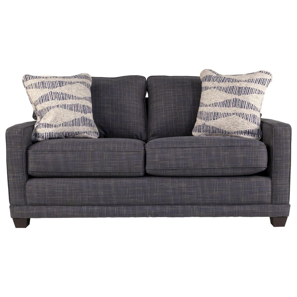 La-Z-Boy Kennedy Apartment Sofa in Navy, , large