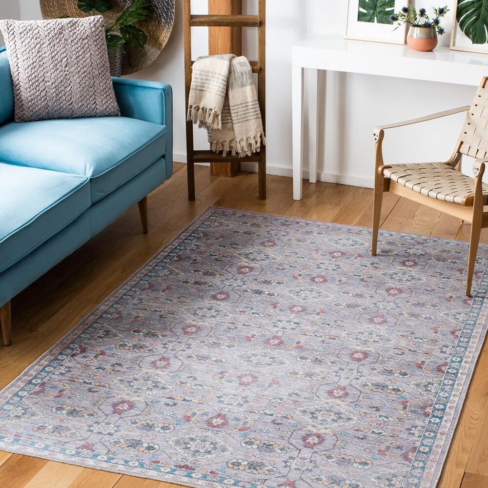 Safavieh Serapi Traditional 5&#39;3&quot; x 7&#39;6&quot; Grey and Beige Area Rug, , large