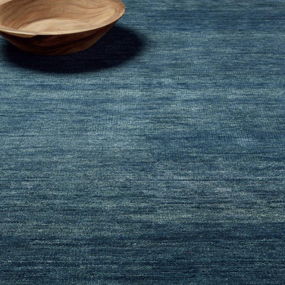 Jaipur Saga Origin SAG11 6&#39; x 9&#39; Dark Denim Area Rug, , large