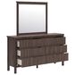 Ashley Pamytta Dresser and Mirror in Rich Brown, , large