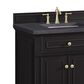 James Martin Vanities Lorelai 72" Double Vanity in Black Onyx with 3 cm Charcoal Soapstone Quartz Top, , large