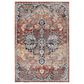 Central Oriental Minerva Edwina 5" x 7"3" Spring and Vintage Blue Area Rug, , large
