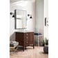 James Martin Vanities Addison 30" Single Bathroom Vanity in Mid-Century Acacia with 3 cm Lime Delight Quartz Top and Rectangular Sink, , large