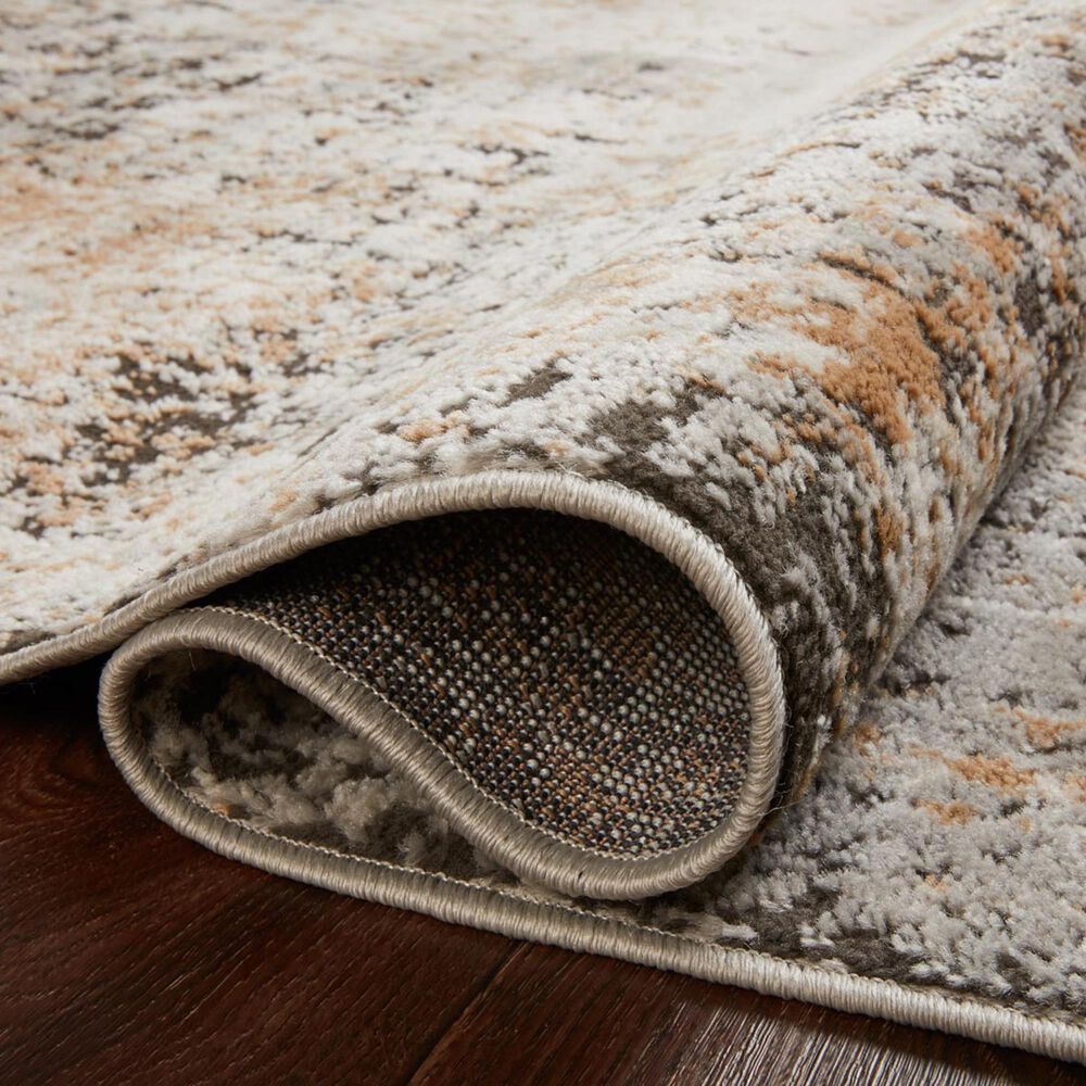 Loloi II Bianca 5&#39;3&quot; x 7&#39;6&quot; Stone and Gold Area Rug, , large