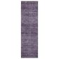 Dalyn Rug Company Soft Essentials Solid Plum 2"3" x 7"6" Indoor/Outdoor Runner, , large