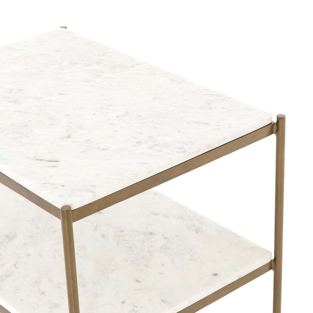Four Hands Felix Nightstand Frame in Antique Brass, , large