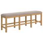Ashley Havonplane 72" Counter Height Bench in Light Brown, , large