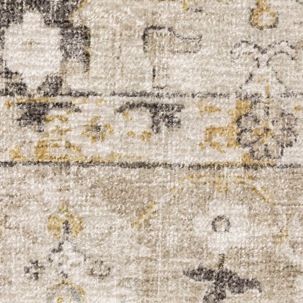 Oriental Weavers Windham Beige and Gold 9&#39; x 12&#39; Area Rug, , large