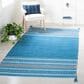 Safavieh Montauk MTK215M 4" x 6" Blue and Grey Area Rug, , large