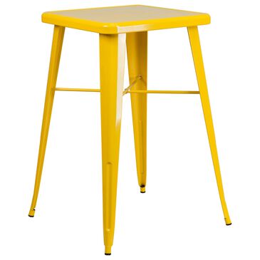 Flash Furniture 23.75" Bar Table in Yellow, , large