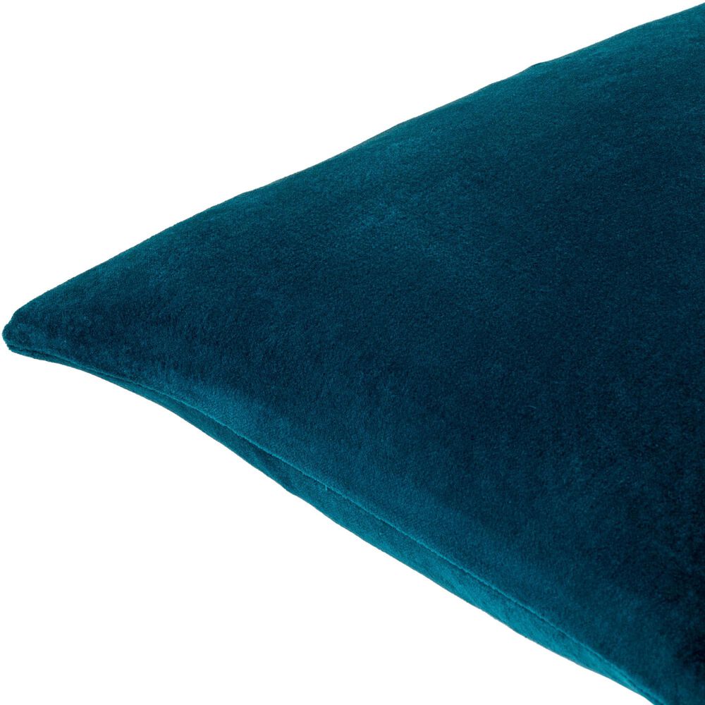 Surya 20&quot; Square Throw Pillow in Marine Blue, , large