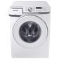Samsung 4.5 Cu. Ft. Front Load Washer with Shallow Depth in White, , large