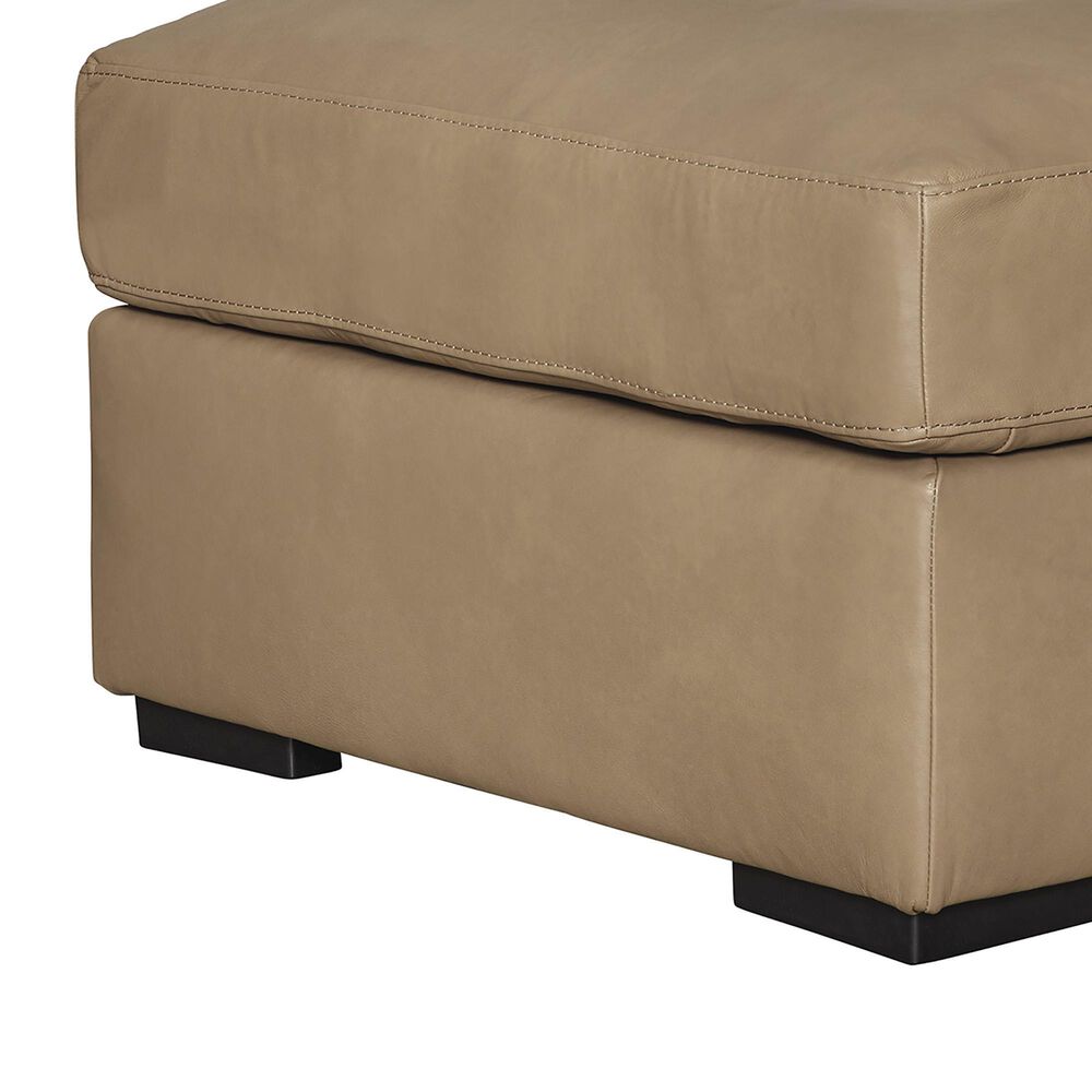 Ashley Bandon Oversized Accent Ottoman in Toffee, , large