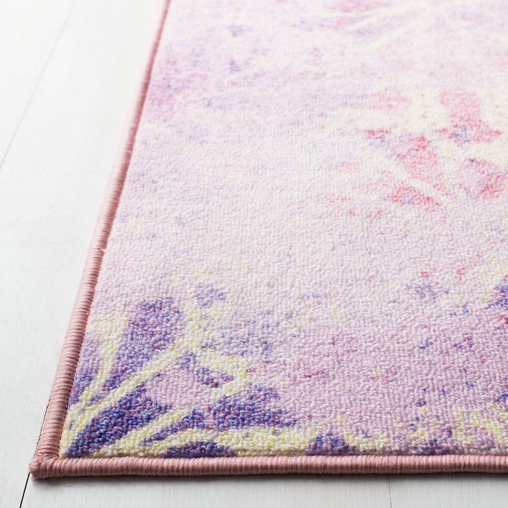 Safavieh Disney Aladdin Jasmine 3&#39;3&quot; x 5&#39;3&quot; Purple and Pink Kids Rug, , large