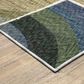 Oriental Weavers Tisdell TIS06 Blue and Green 2"3" x 7"6" Runner, , large