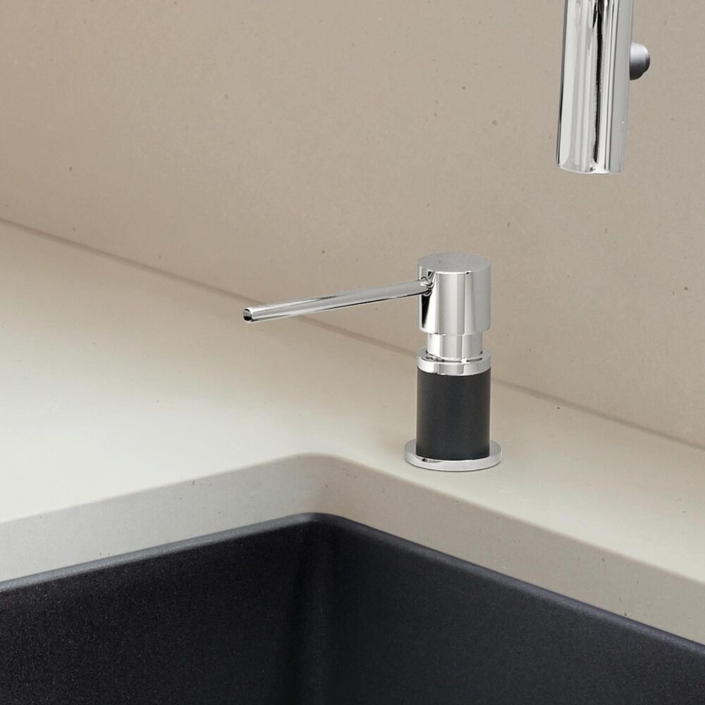 Blanco Lato Soap Dispenser in Chrome and Anthracite, , large